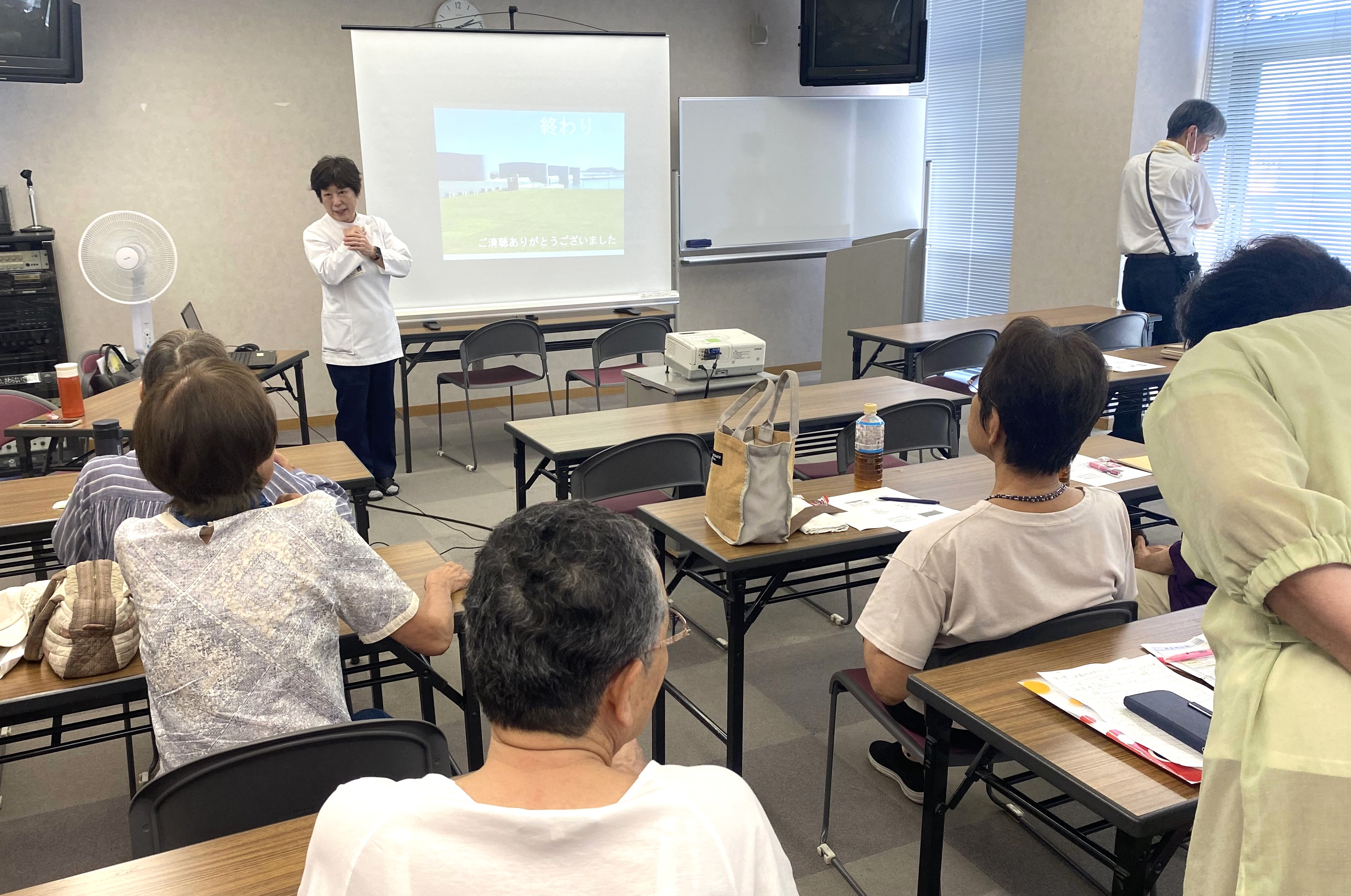 南区妹尾支部で｢検査のはなし｣を開催
